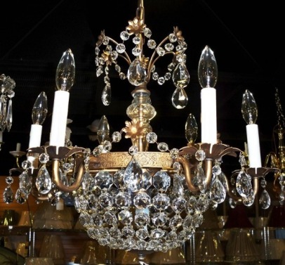 vintage chandelier Chandeliers prices Victorian For  Sale crystal