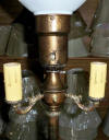 Chandelier floor lamp