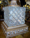 Crystal lamp base
