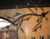 Bronze chandelier