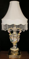Capodimonte lamp made in Italy