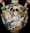 Capodimonte lamp made in Italy