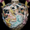 Capodimonte lamp made in Italy