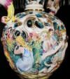 Capodimonte lamp made in Italy