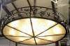 Oak leaf chandelier
