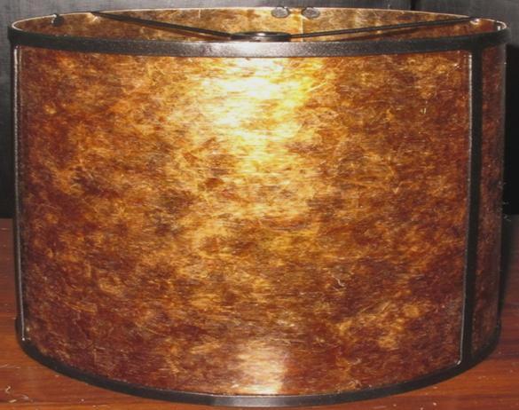 Mica Shades of Amber or Silver, Custom Sizes, Shapes and Design Themes Mica Shades of Amber or Silver, Custom Sizes, Shapes and Design Themes