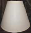 Linen lamp shade