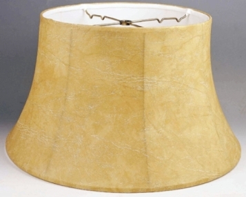 lamp floor leather shade shades faux liner soft vinyl hoylelamps