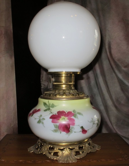 Replacement Glass Lamp Shades Hand Painting To Match Your Base Hurricane Shade Replaced Hand Painted To Match Glass Replacement
