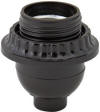 Torchiere lamp shade electrical socket