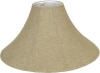 Natural linen coolie modern lamp shade