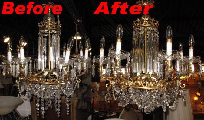 Lighting And Chandelier Repair By Lamp Shade Crystal Chandelier Repair