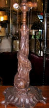 Dolphin lamp base