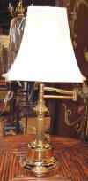 Desk lamp brass American made