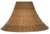 Wicker, rattan, bamboo, seagrass lamp shade